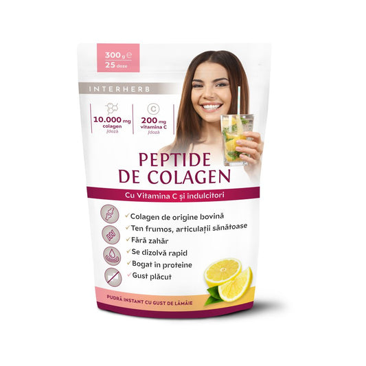 Interherb Peptide de colagen aroma lamaie pudra 300gr