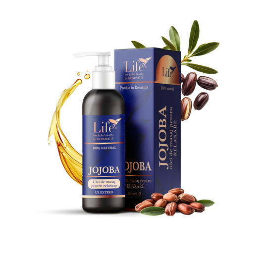 Ulei de masaj pentru relaxare JOJOBA – 200 ml