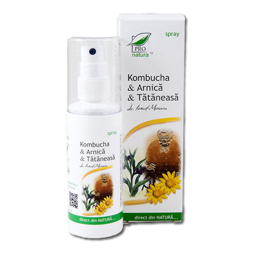Kombucha & Arnica & Tataneasa Spray x 100 ml