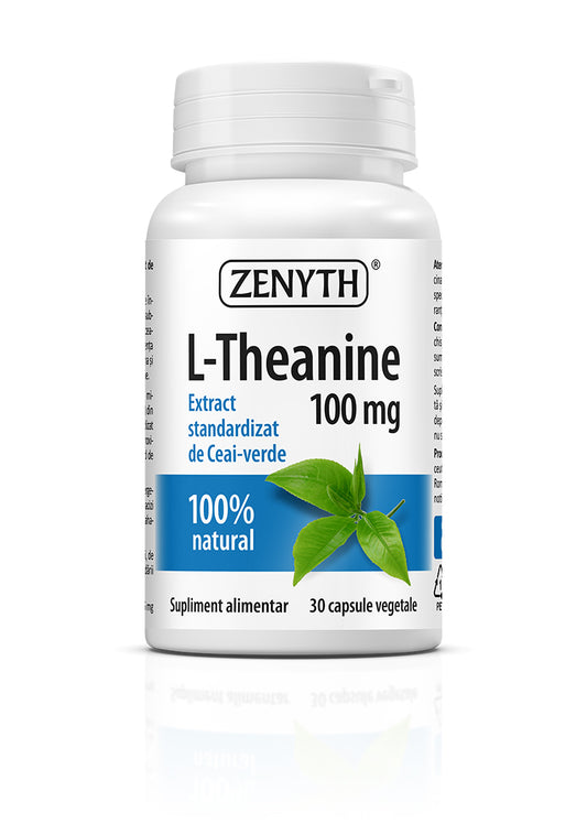 L-Teanina 100 mg, 30 capsule