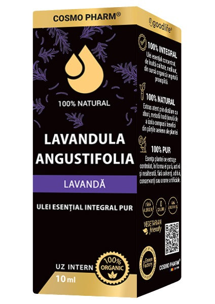 LAVANDULA ANGUSTIFOLIA – Ulei Esential De Lavanda – Uz Intern