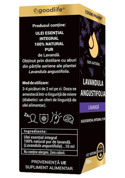 LAVANDULA ANGUSTIFOLIA – Ulei Esential De Lavanda – Uz Intern