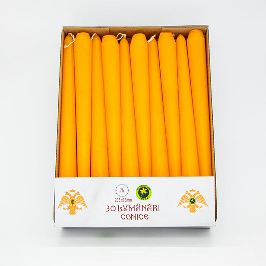 Lumânări Conice Parfumate – 30 Bucăți