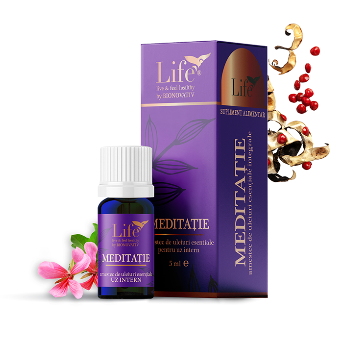 MEDITAȚIE – combinație de uleiuri esențiale – 5 ml