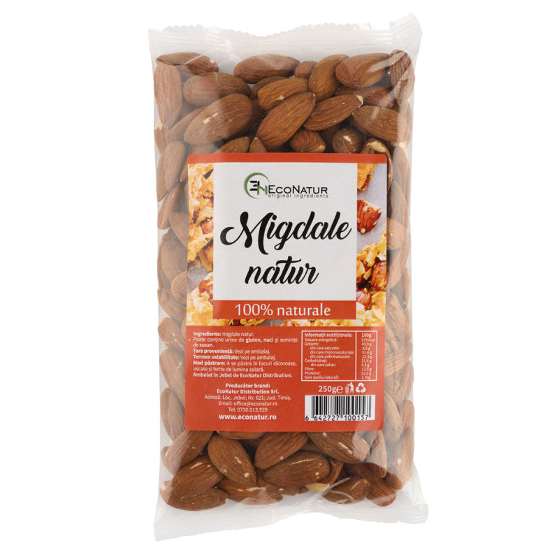 Migdale natur crude 250g EcoNatur