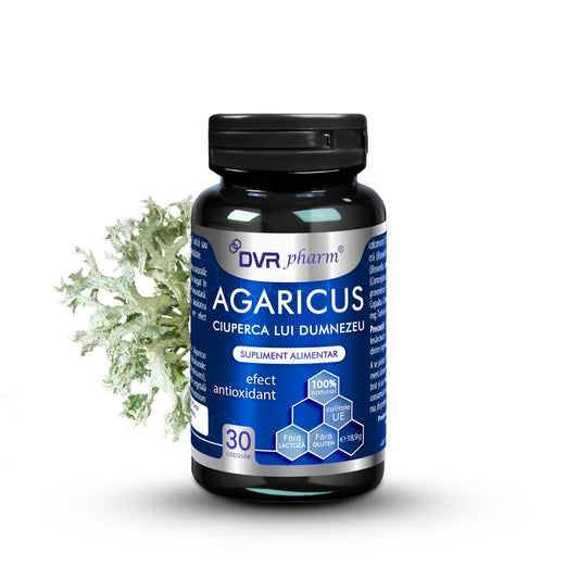 AGARICUS – Ciuperca lui Dumnezeu – 30 de capsule