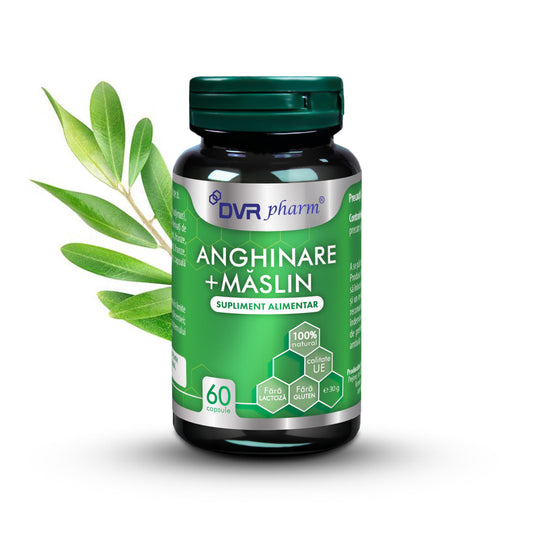 ANGHINARE + MĂSLIN – 60 capsule
