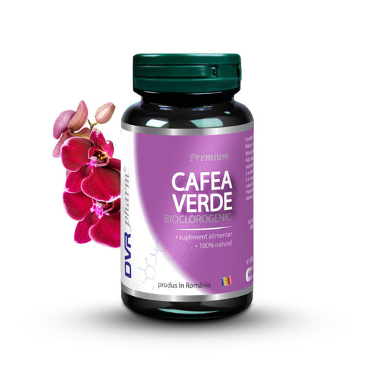 Cafea verde, 60 capsule, DVR Pharm