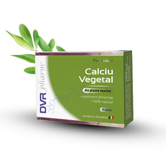 CALCIU VEGETAL, 20 capsule, DVR Pharm