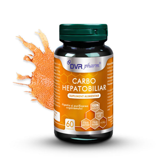 CARBO HEPATO BILIAR – 60 capsule, DVR Pharm