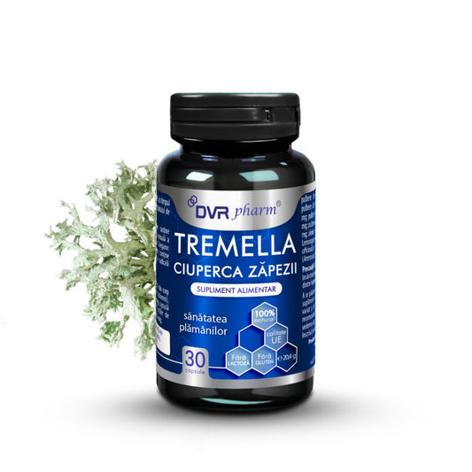 TREMELLA – Ciuperca Zăpezii – 30 de capsule, DVR Pharm