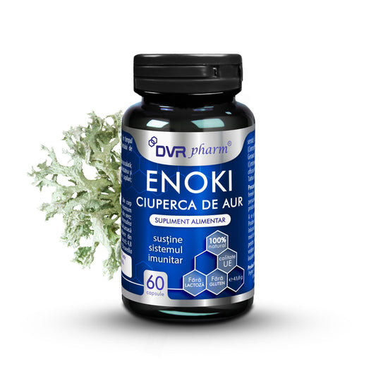 ENOKI – Ciuperca de Aur – 60 de capsule