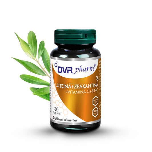 LUTEINĂ + ZEAXANTINĂ + VITAMINA C + ZINC – 30 capsule