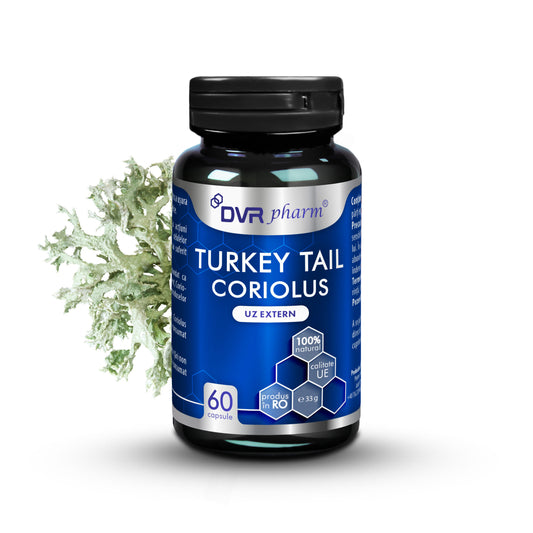 TURKEY TAIL CORIOLUS – 60 capsule