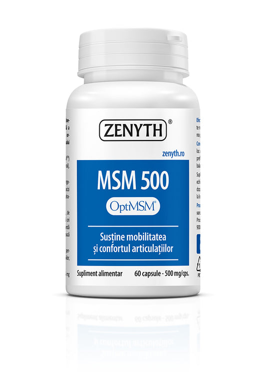 MSM 500 mg, 60 capsule