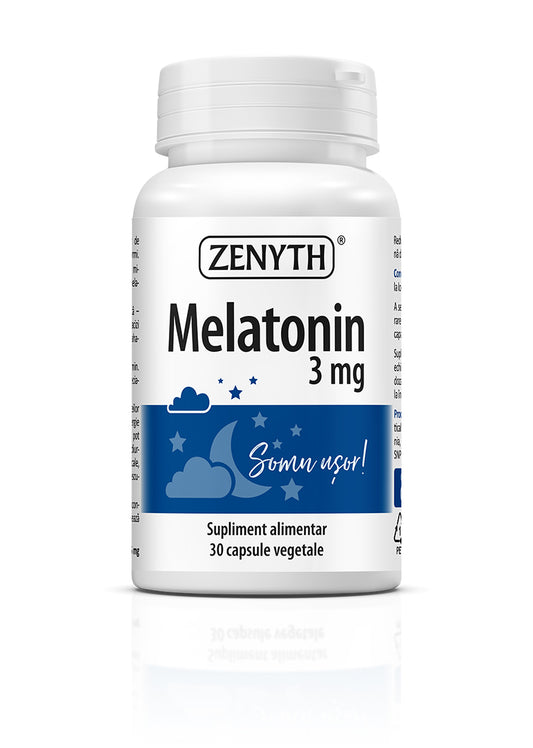 Melatonina 3 mg, 30 capsule