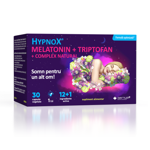 HYPNOX® MELATONIN + TRIPTOFAN + COMPLEX NATURAL