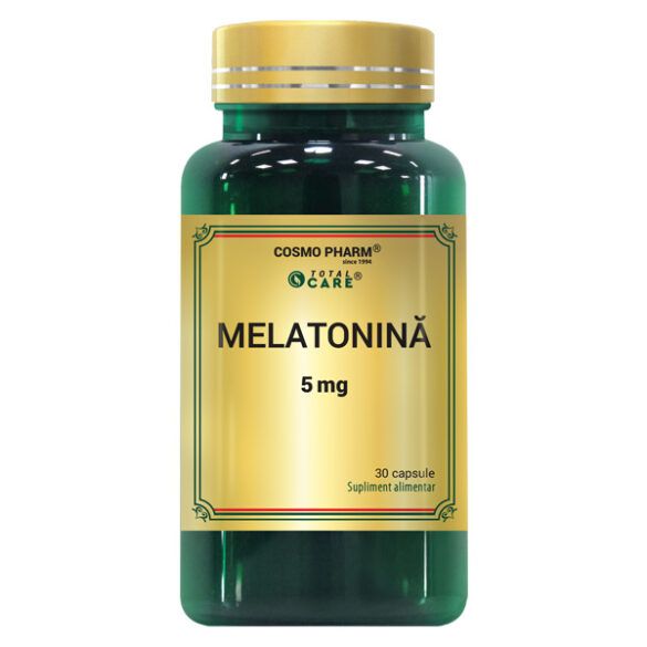 MELATONINA 5 mg Pentru Somn Natural Si Odihnitor
