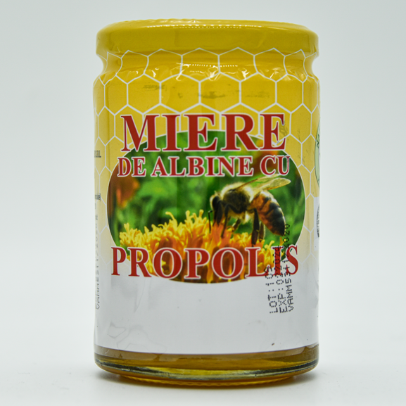 Miere de albine cu propolis 400g