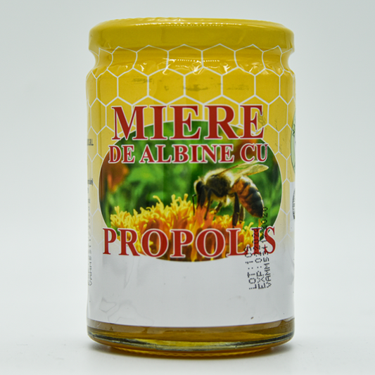 Miere de albine cu propolis 400g