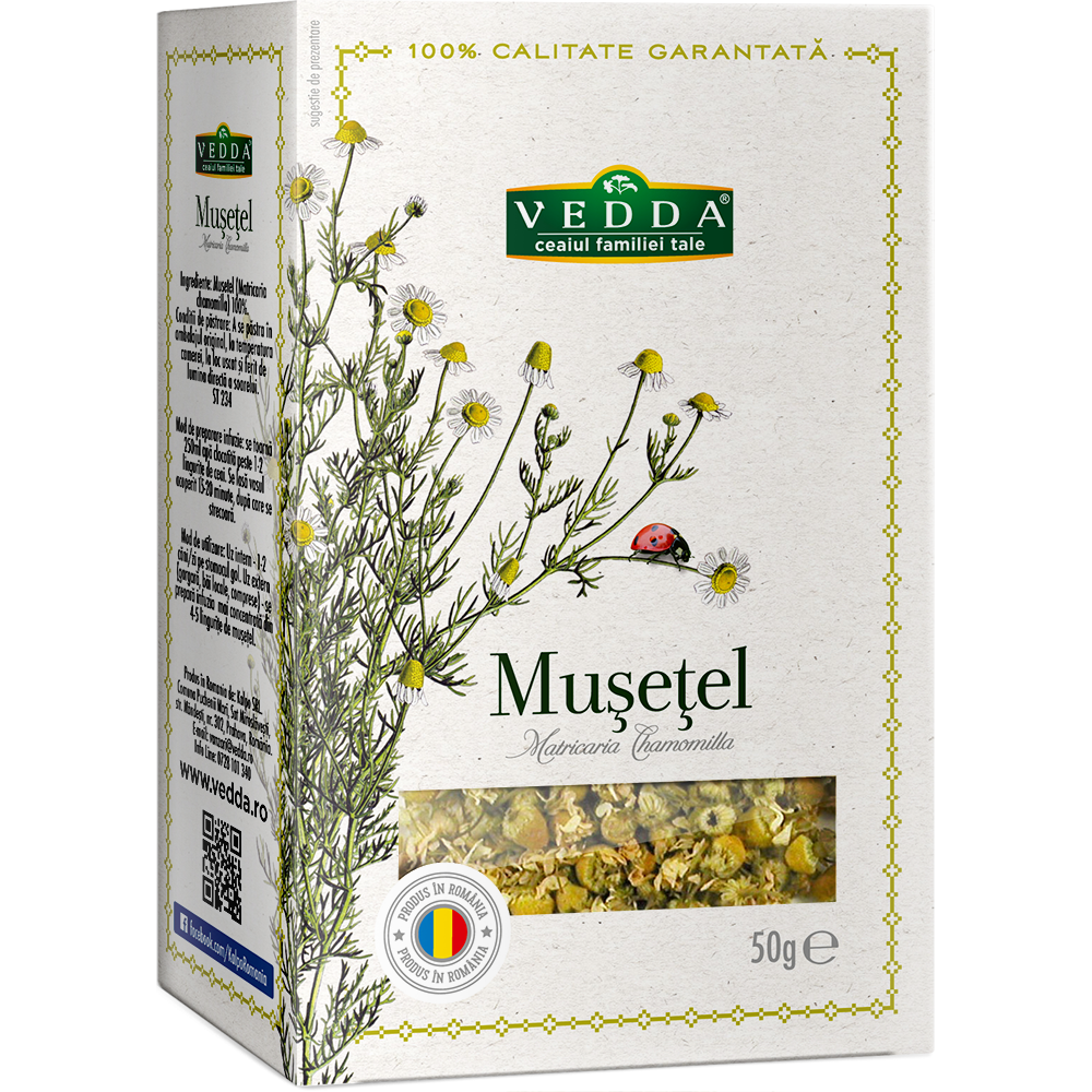 Ceai medicinal din plante vrac, Musetel