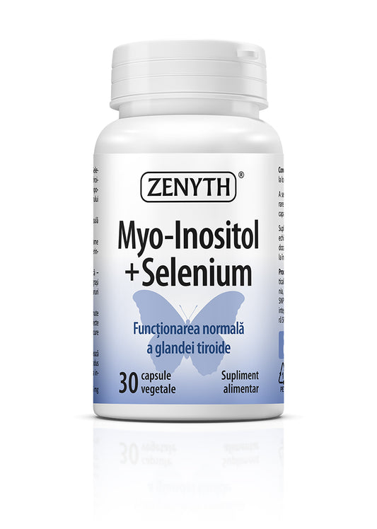 Myo-Inositol + Seleniu, 30 capsule