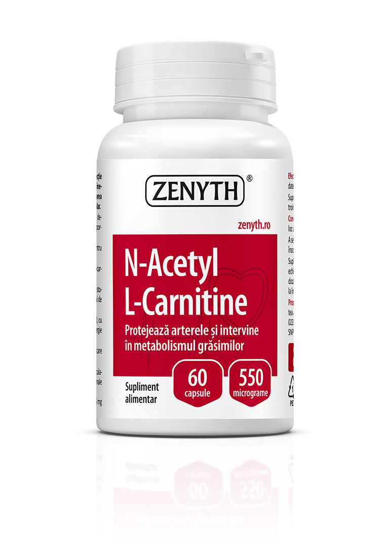 N-Acetil L-Carnitina 550 mg, 60 capsule