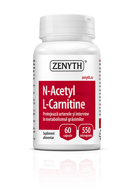 N-Acetil L-Carnitina 550 mg, 60 capsule