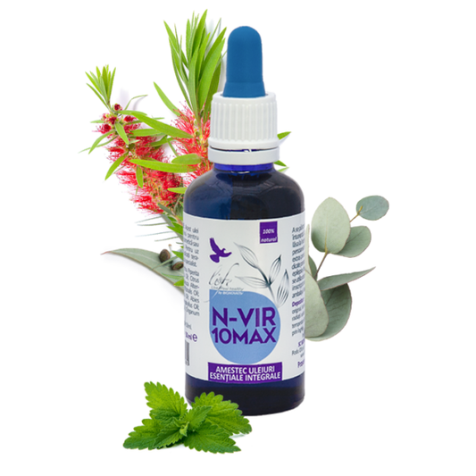 N-VIR 10 MAX – combinație de uleiuri esențiale – 50 ml