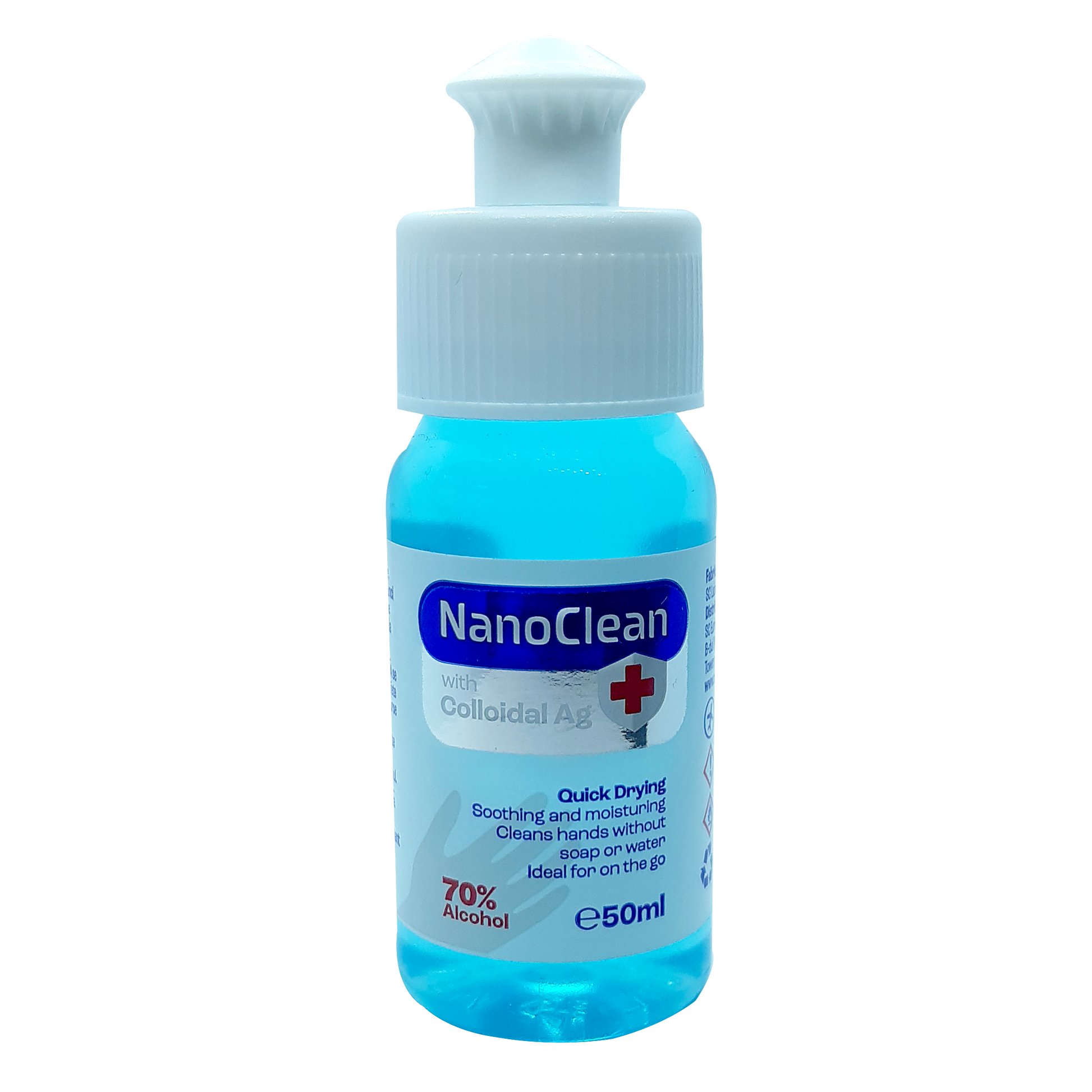 NanoClean – Gel igienizat pentru maini 50ml