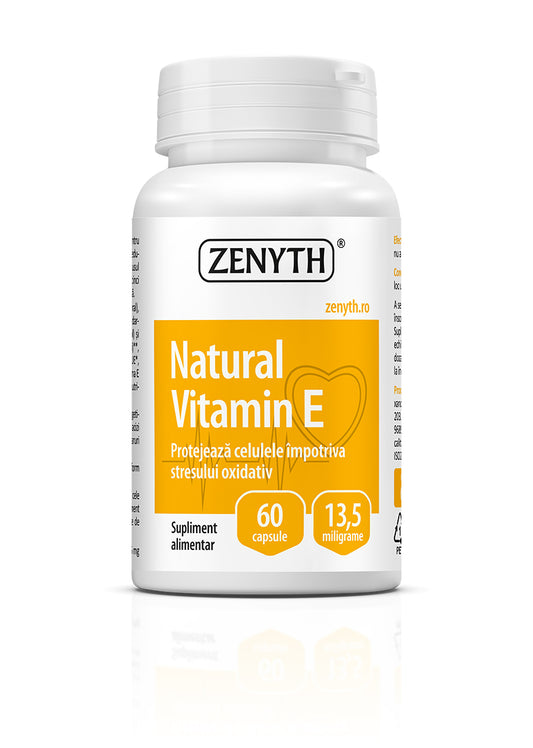 Vitamina E naturala, 60 capsule