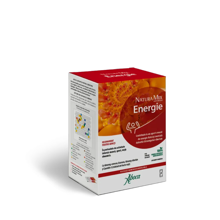 Natura Mix Advanced Energie - Pliculețe orosolubile