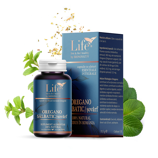 OREGANO SĂLBATIC/șovârf – 30 capsule