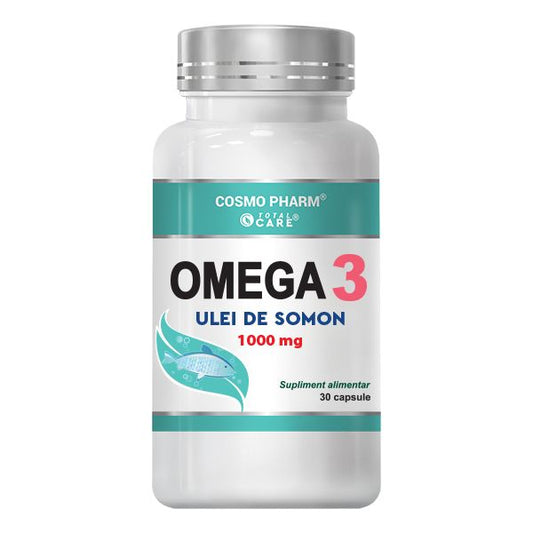 Omega 3 Ulei de Somon – 30 Capsule 1000 mg