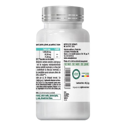 Omega 3 Ulei de Somon – 30 Capsule 1000 mg