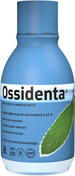 Ossidenta® - Apa de gura cu aroma de menta