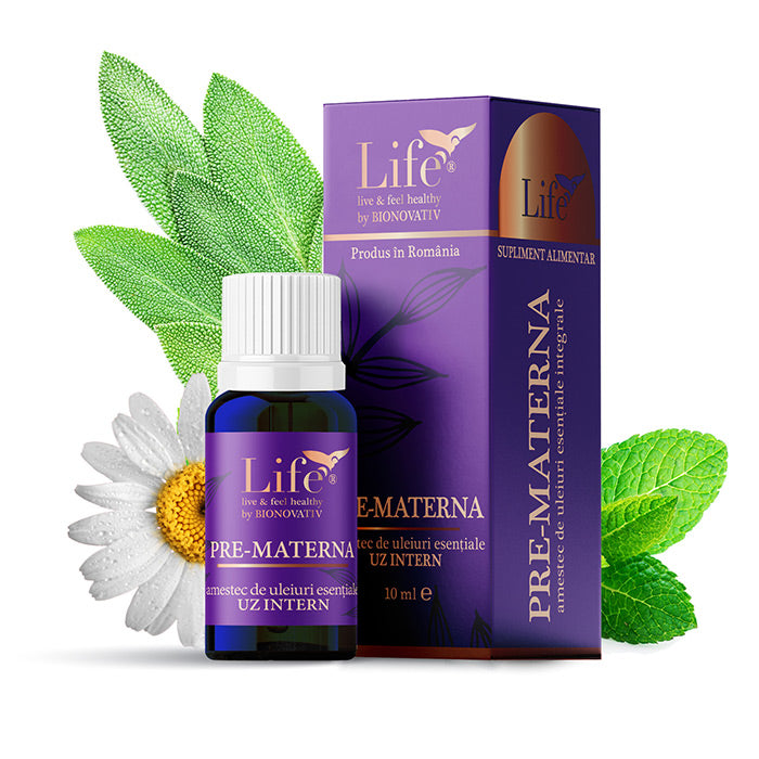 PRE-MATERNA – combinație de uleiuri esențiale – 10 ml