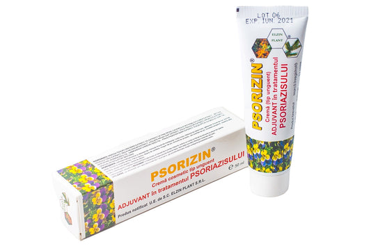 PSORIZIN – Crema tratament psoriazis si alte afectiuni cutanate, greu vindecabile