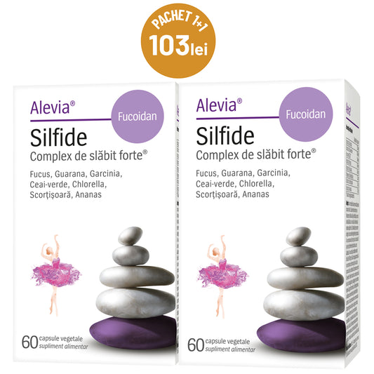 Silfide Complex de slăbit forte + Fucoidan pachet