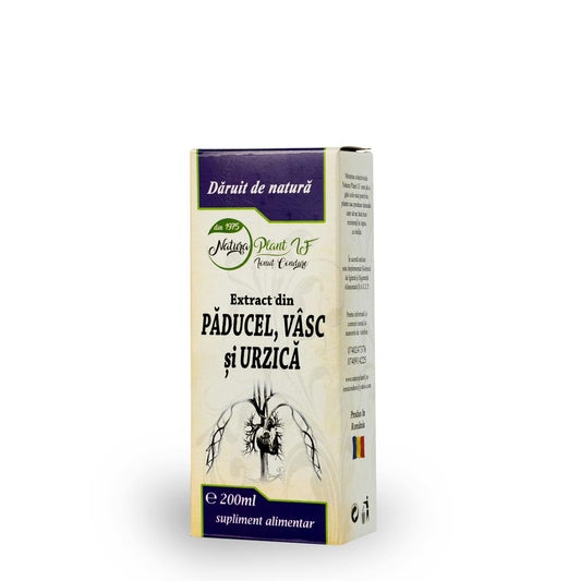 Extract din Păducel, Vâsc și Urzică