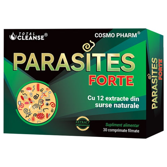 Parasites Forte Total Cleanse® – Pentru Paraziti Intestinali si Viermi