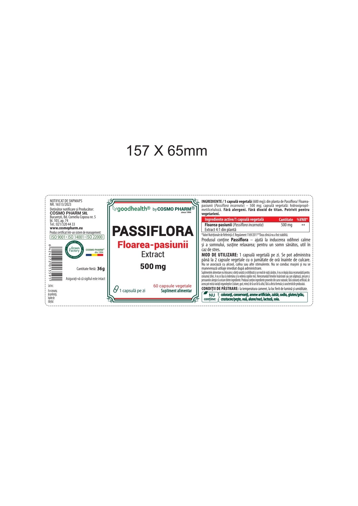 PASSIFLORA/ FLOAREA-PASIUNII
