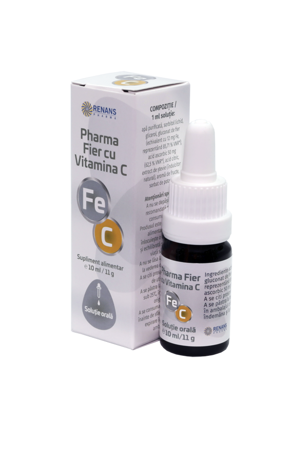 Pharma FIER cu VITAMINA C – soluţie orală, 10ml