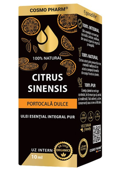 Ulei Esential de Portocala Dulce – CITRUS SINENSIS