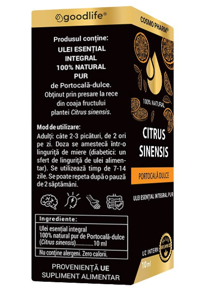 Ulei Esential de Portocala Dulce – CITRUS SINENSIS