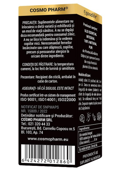 Ulei Esential de Portocala Dulce – CITRUS SINENSIS