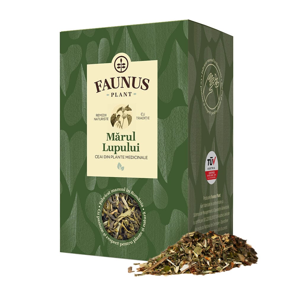 Mărul Lupului - Ceai Antiinflamator 90g. Amestec plante medicinale pentru regenerarea pielii