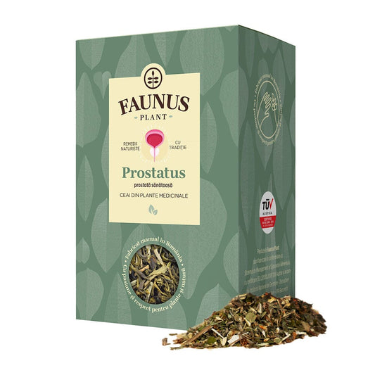 Prostatus - Ceai Prostată Sănătoasă 90g. Amestec plante medicinale pentru ameliorarea problemelor cu prostata