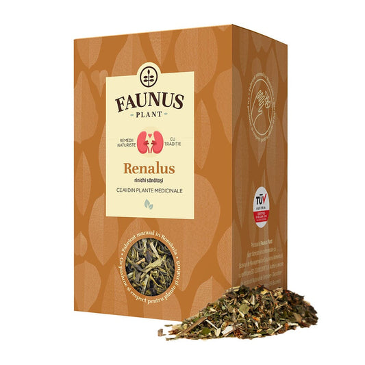 Renalus - Ceai Rinichi Sănătoși 90g. Combinație de plante medicinale atent alese pentru inflamațiile tractului urinar