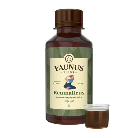 Reumaticus - Loțiune. Flacon 200ml. Extract din plante medicinale antiinflamatoare pentru dureri articulare